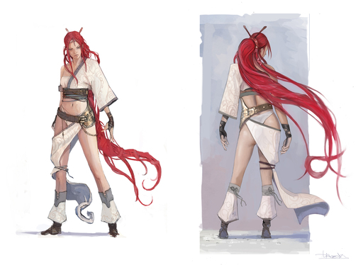 Heavenly Sword - Wallpapers + Concept Art